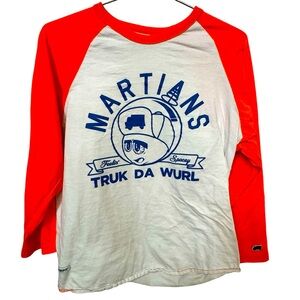 Retro Retro Martians Trukfit Truk Da Wurl Men’s L T-Shirt Baseball Lil Wayne